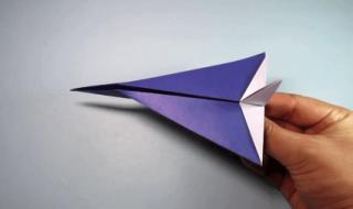 纸飞机怎么折飞的快